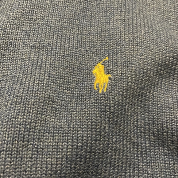 Vintage 90’s Wool Polo Quarter Zip - Picture 4 of 4